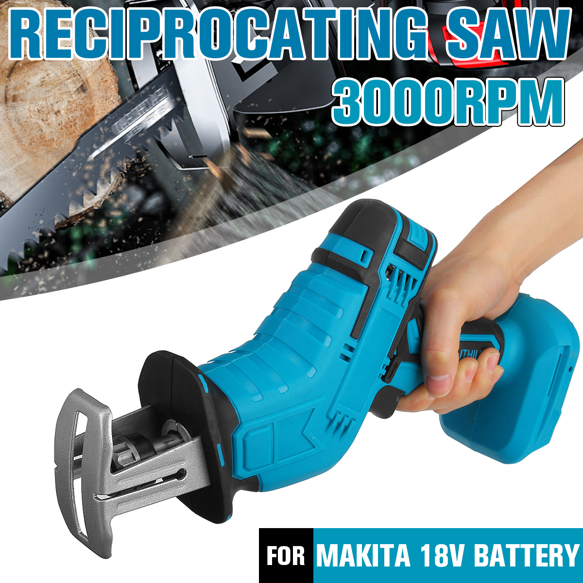 VIOLEWORKS-10mm-Cordless-Reciprocating-Saw-3000rpm-Saw-Replacement-Variable-Speed-For-Makita-18V-Bat-1673434-2