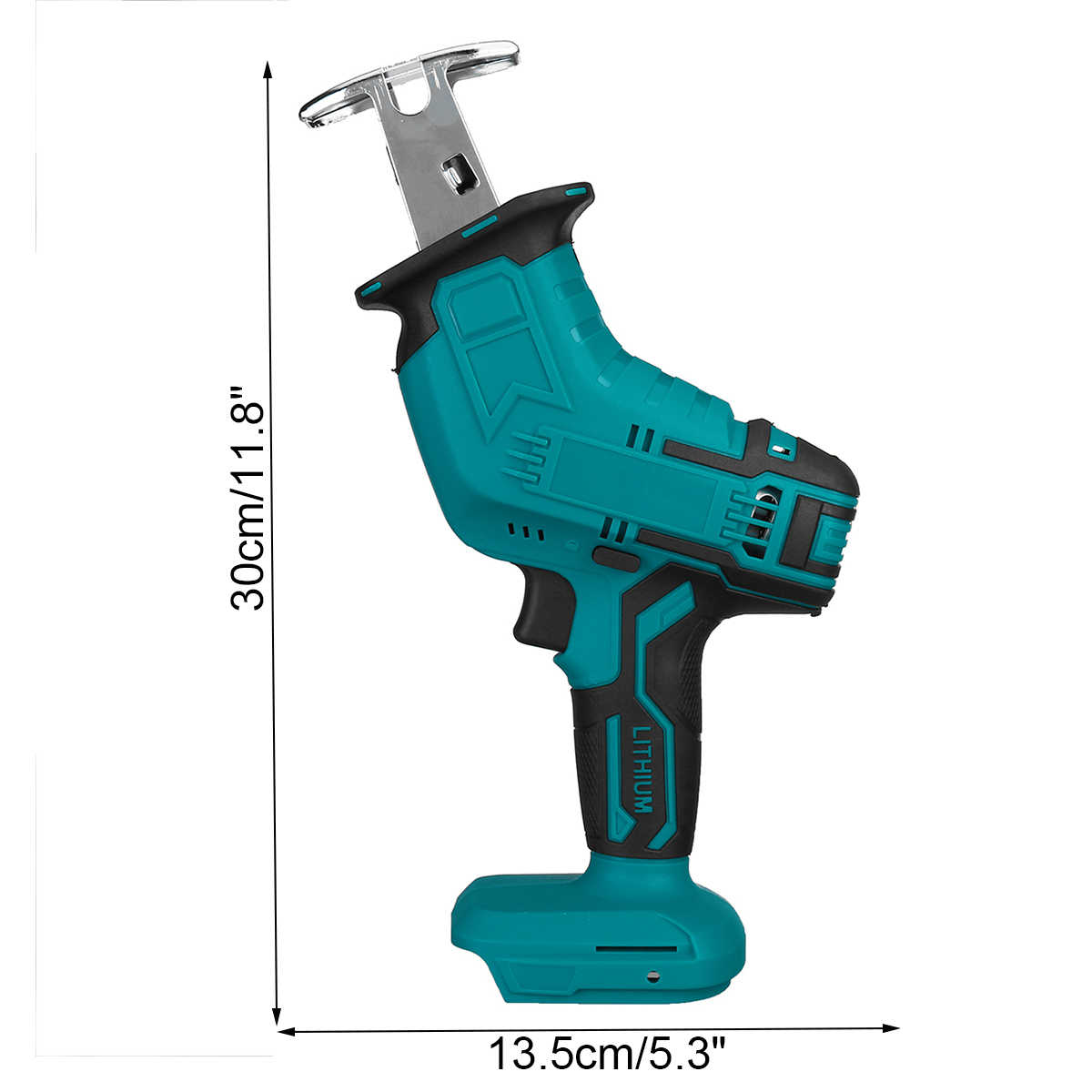 VIOLEWORKS-18V-Cordless-Reciprocating-Saw-Body-With-4-Saw-Blades-Woodworking-Pruning-Saw-For-Makita--1765726-10