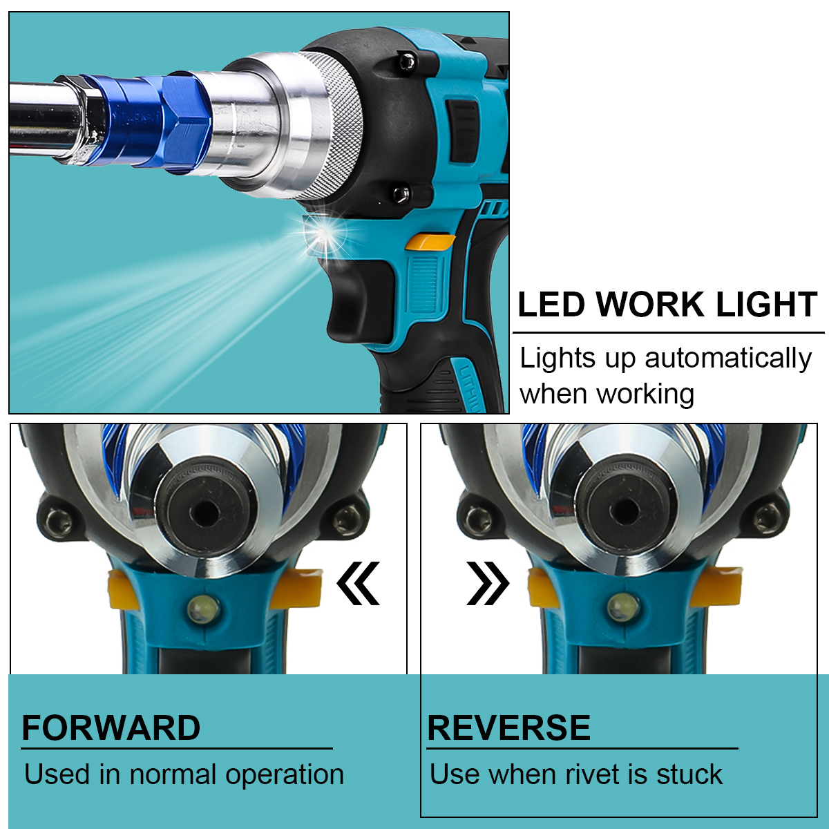 VIOLEWORKS-88VF-140Nm-Electric-Nail-Guns-Brushess-Cordless-Rivet-Riveter-Automatic-Riveting-Guns-Bli-1904972-7