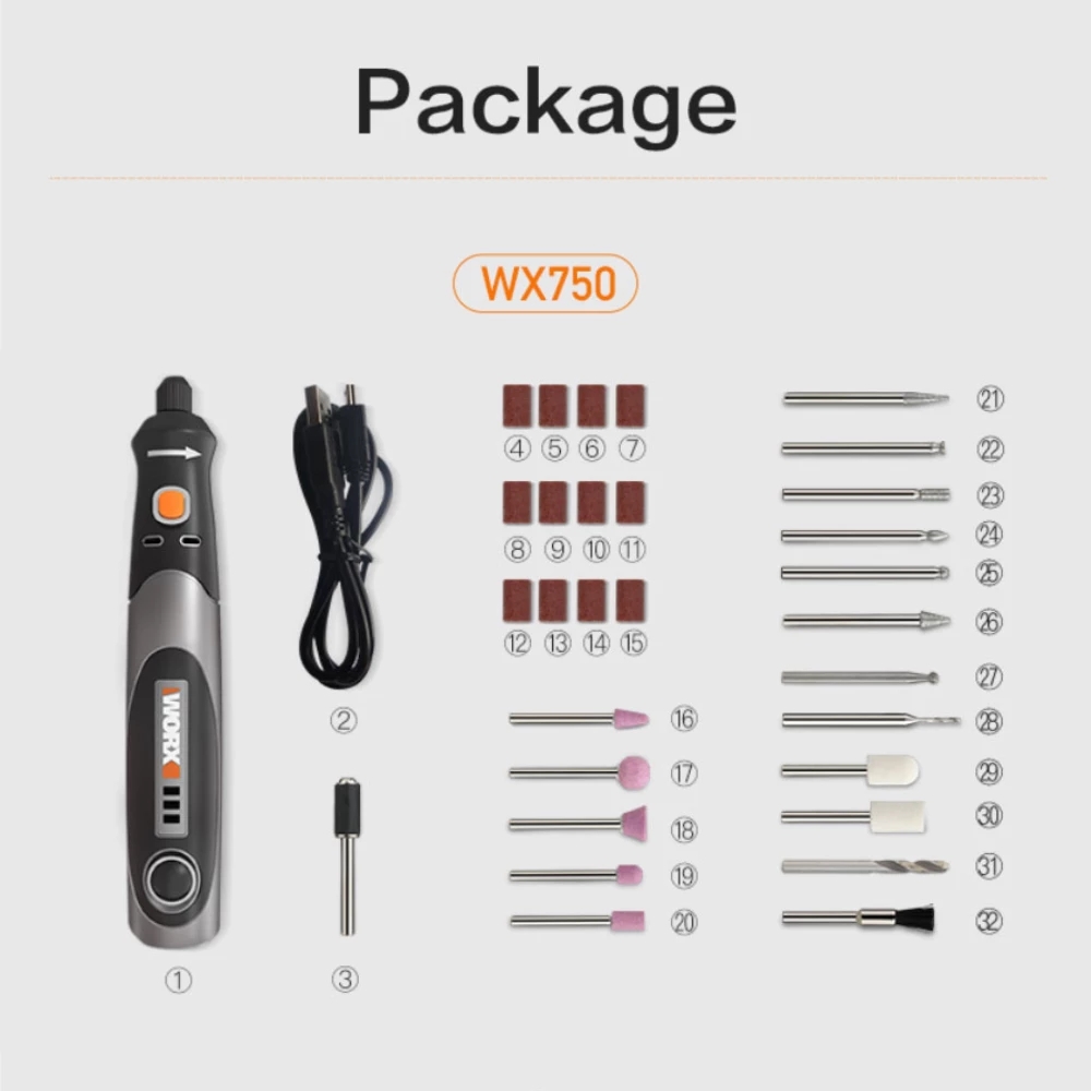 Worx-WX106-8V-Rotary-Tool-USB-Charger-Electric-Mini-Drill-WX750-4V-Engraving-Grinding-Polishing-Mach-1828737-2