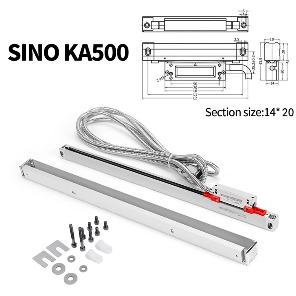 YIHAOGD-KA500-5mum-TTL-70-520mm-Electronic-Linear-Scale-Encoders-Lathe-Tool-for-23-Axis-Grating-CNC--1825682-14