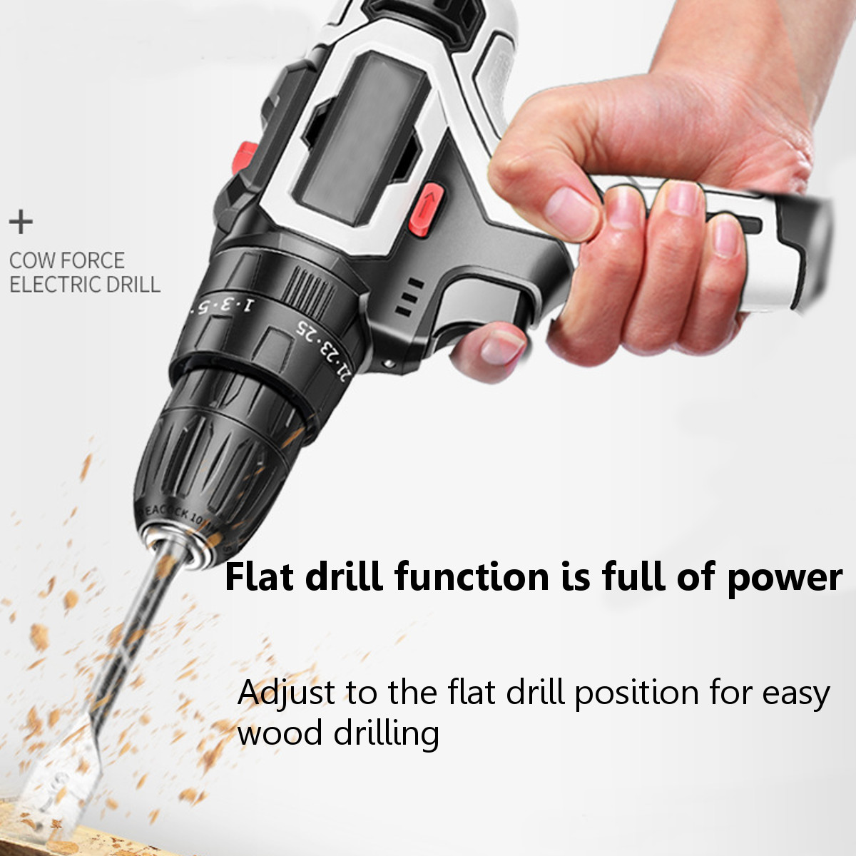 12V-1500mAH-25NM-Rechargeable-Cordless-Drill-2-Speeds-Electric-Screwdriver-Power-Tool-1736770-5