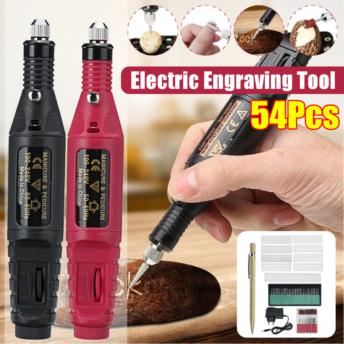 12V-54Pcs-Electric-Engraving-Pen-Kit-Regulated-Speed-Mini-DIY-Etching-Drilling-Polishing-Pen-For-Jew-1684916-2