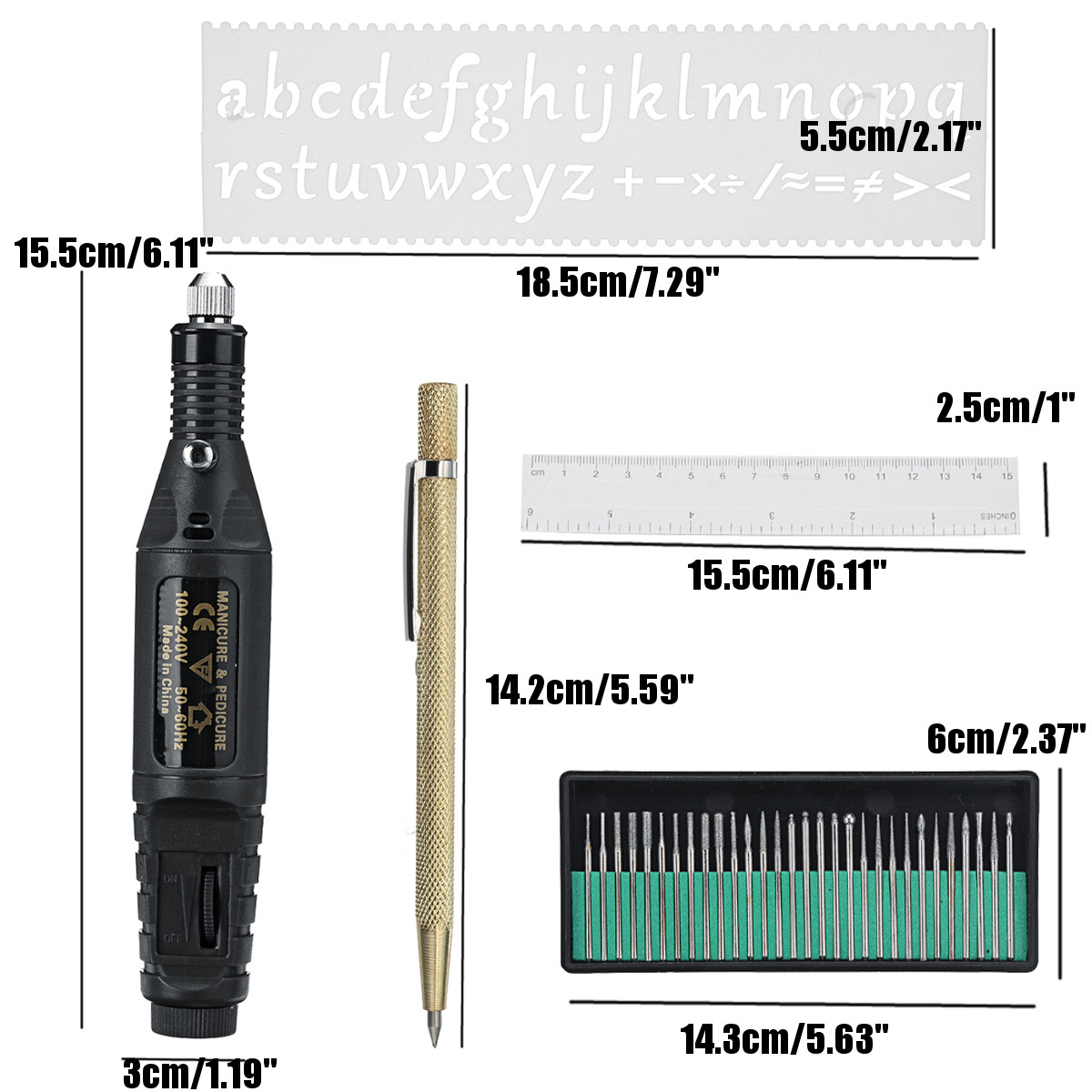 12V-54Pcs-Electric-Engraving-Pen-Kit-Regulated-Speed-Mini-DIY-Etching-Drilling-Polishing-Pen-For-Jew-1684916-9