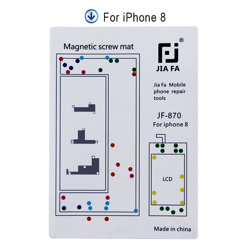 Professional-Magnetic-Screw-Mat-for-iPhone-7-7Plus-8-8Plus-XS-Guide-Pad-Tools-1438389-6