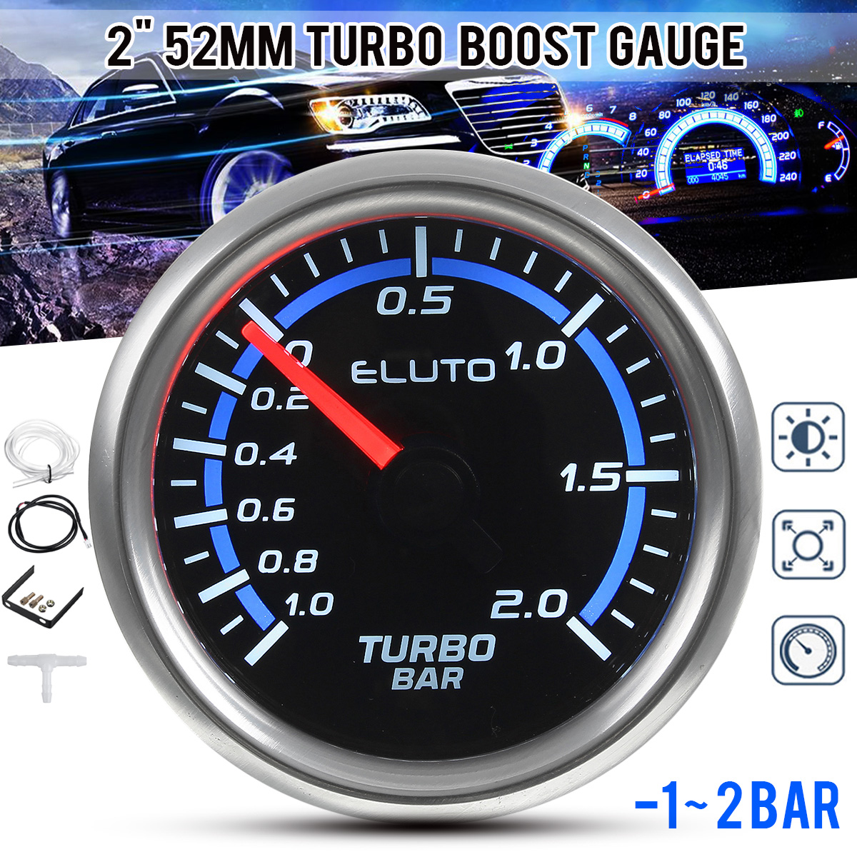 ELUTO-F20976-2-52mm-Car-Turbo-Boost-Pressure-Gauge-Meter--12-Bar-LED-12V-Brushless-Motor-1785093-1