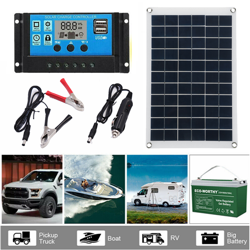 100W-Solar-Panel-kit-12V-battery-Charger-10-100A-LCD-Controller-For-Caravan-Van-Boat-1769064-7
