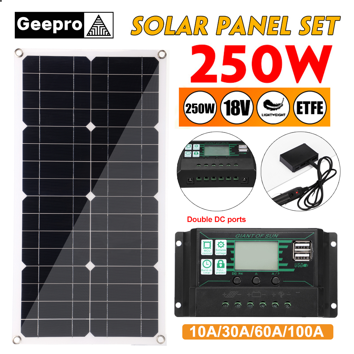 Semi-Flexible-Solar-Power-Panel-System-kit-Solar-Panle-Type-C-USB-Dual-DC-Port-5V12V18V-W-Solar-Char-1847972-1