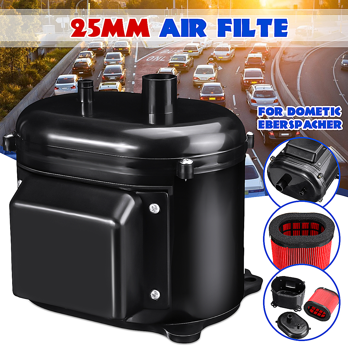 25mm-Heater-Air-Intake-Filter-Silencer-For-Dometic-Eberspacher-Webasto-Diesel-Heater-1595035-2
