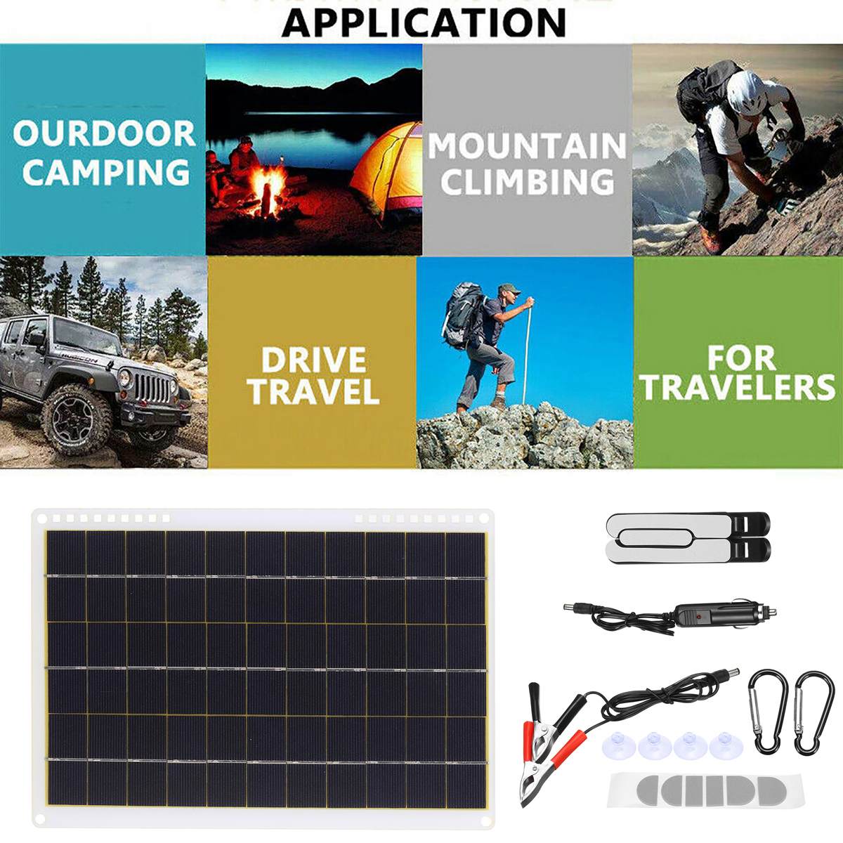 20W-18V-USB-Solar-Panel-Kit-Portable-Boat-RV-Car-Caravan-Outdoor-Camping-Charger-1879165-1