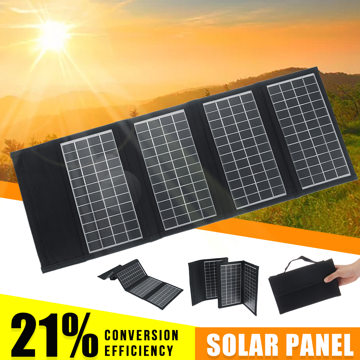 21W-PET-Foldable-Sunpower-Solar-Panel-Charger-Solar-Power-Bank-Backpack-Camping-Hiking-1845689-2