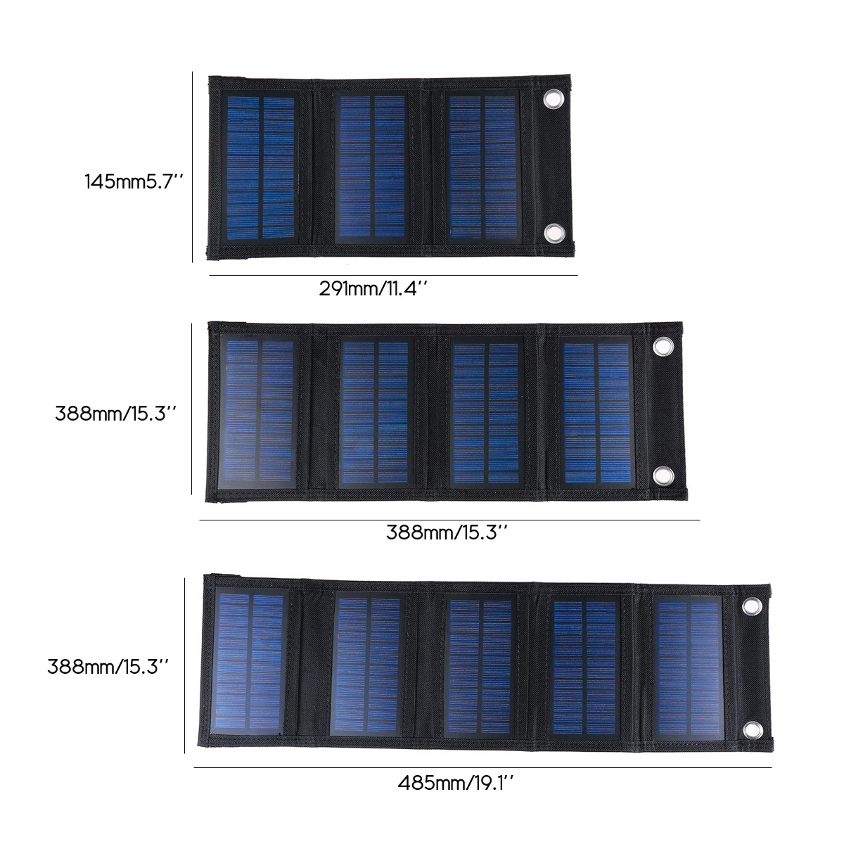 45W6W75W-Solar-Panel-Charger-USB-Output-5V-Waterproof-Backpack-Mobile-Power-Bank-1916087-2