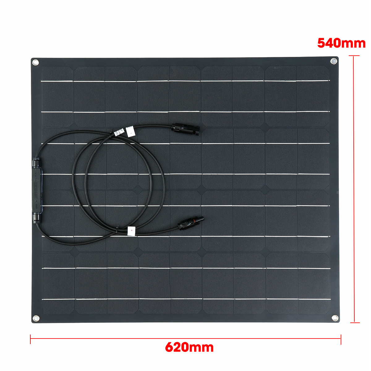 50W-Solar-Panel-Matte-Texture-Field-Vehicles-Emergency-Charger-WIth-4-Protective-Corners-1617028-6