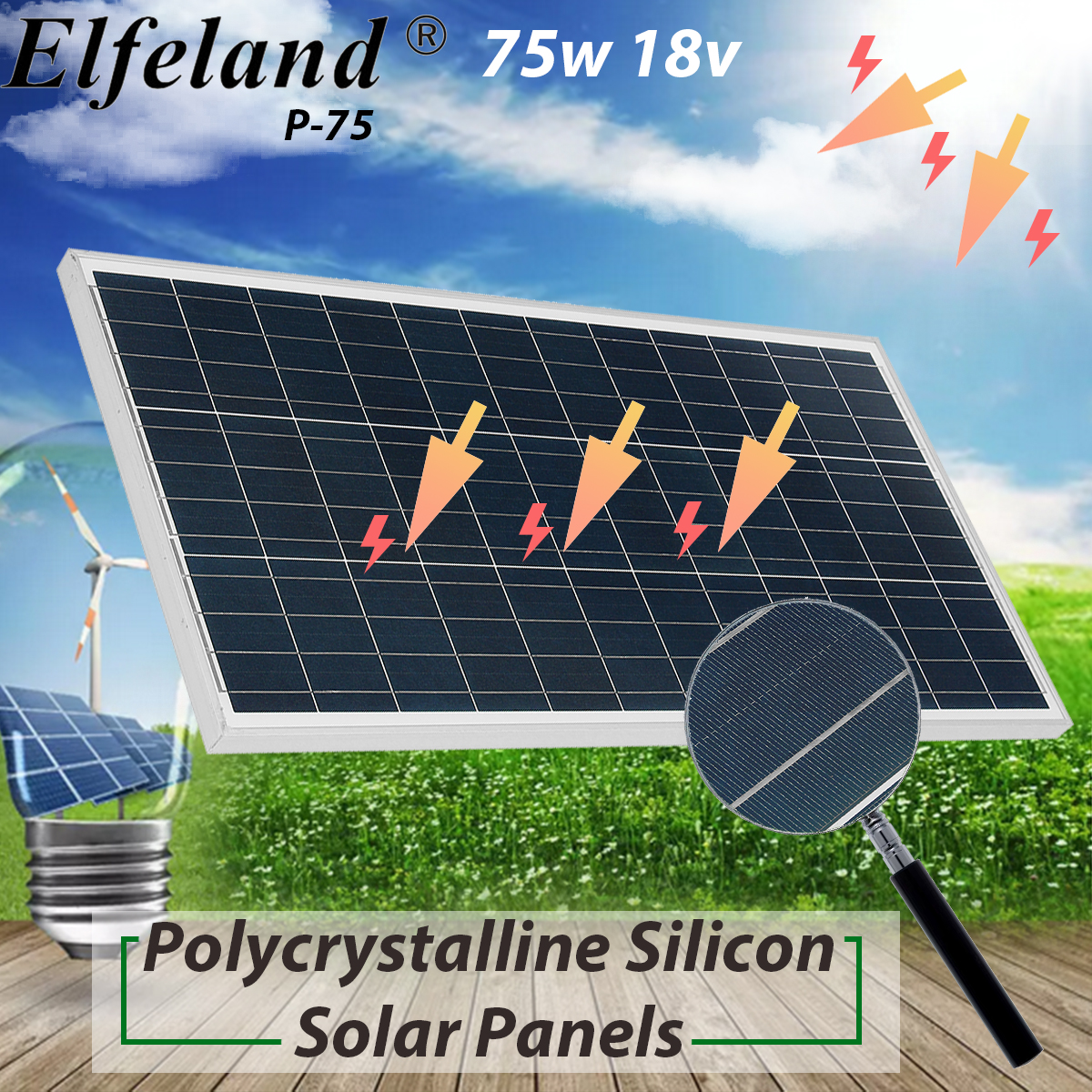 Elfeland-P-75-Polysilicon-Solar-Panel-75W-18V-1000X520X30mm-Solar-Power-Panel-1368914-1