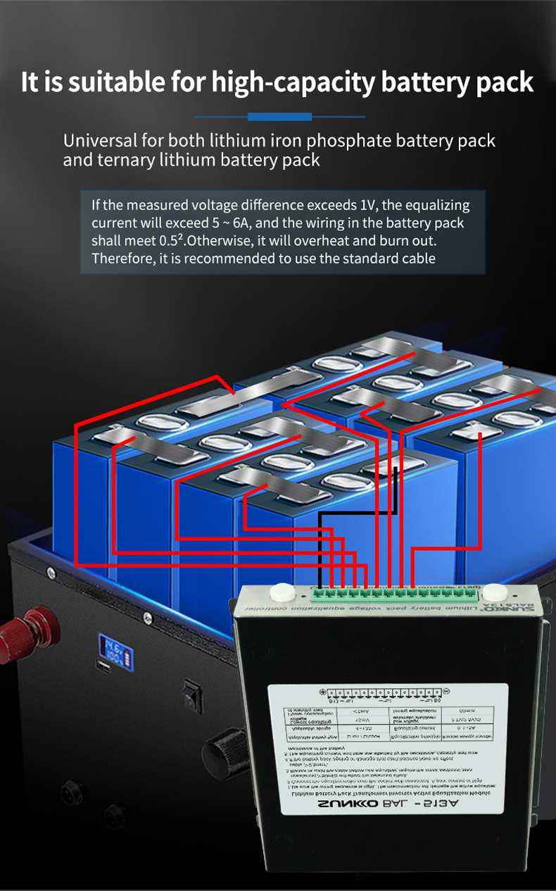 SUNKKO-5A-with-Shell-Current-Ternary-Iron-Lithium-Battery-4-24-Series-Active-Balance-Plate-Pressure--1951829-10