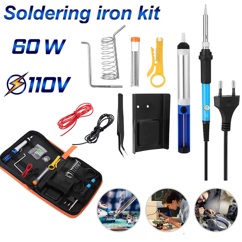15Pcs-60W-110V220V-Adjustable-Temperature-Electric-Solder-Iron-Welding-Tool-Tweezer-1359965-3