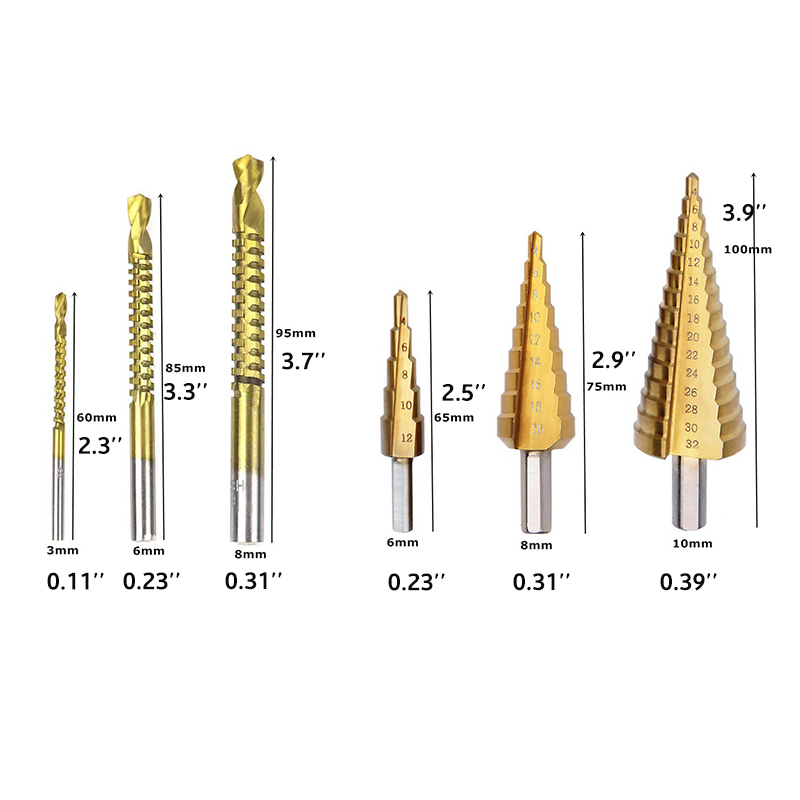 6PCS-Pagoda-Drill-Saw-Drill-Bit-Multi-function-Step-Drill-High-speed-Steel-Metal-Drilling-PVC-Plate--1962071-8