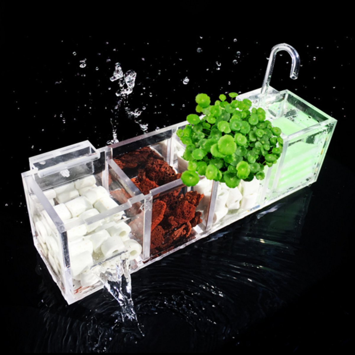 2-6-Grids-Acrylic-Aquarium-Fish-Tank-External-Hang-On-Filter-Box-with-Water--L2-1634252-2