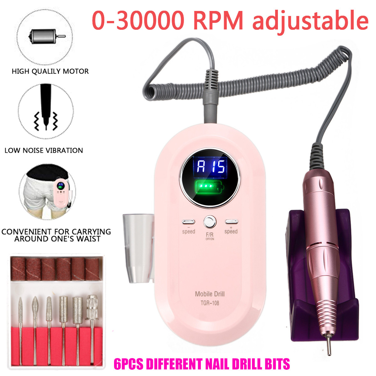 LED-Rechargeable-Polisher-Electric-Nail-Art-Drill-File-Manicure-Machine-Tools-1620589-2