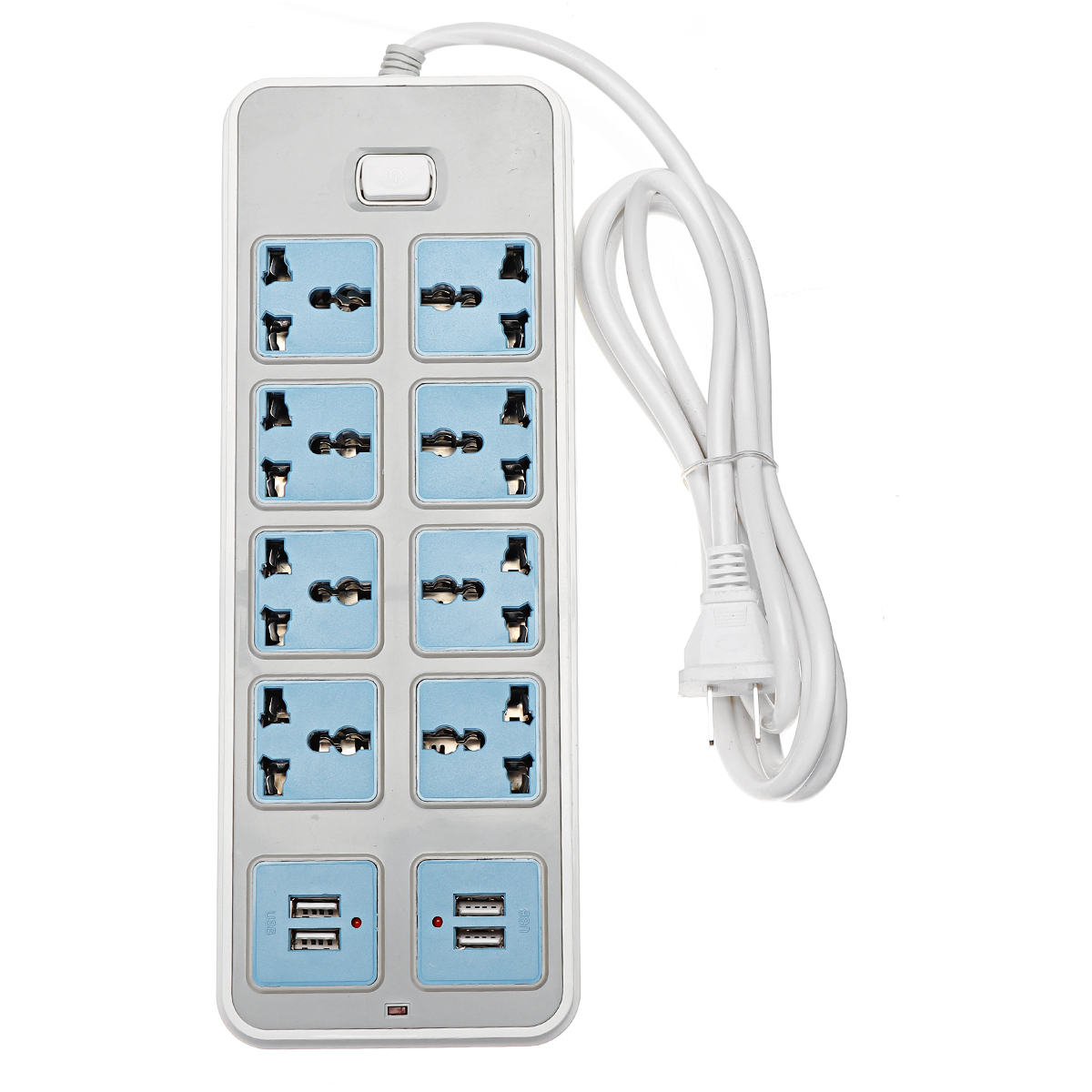 Electric-8-Socket-Outlet--4-USB-Extension-Power-Strip-USUK-Plug-66ft-Cord-1816410-7