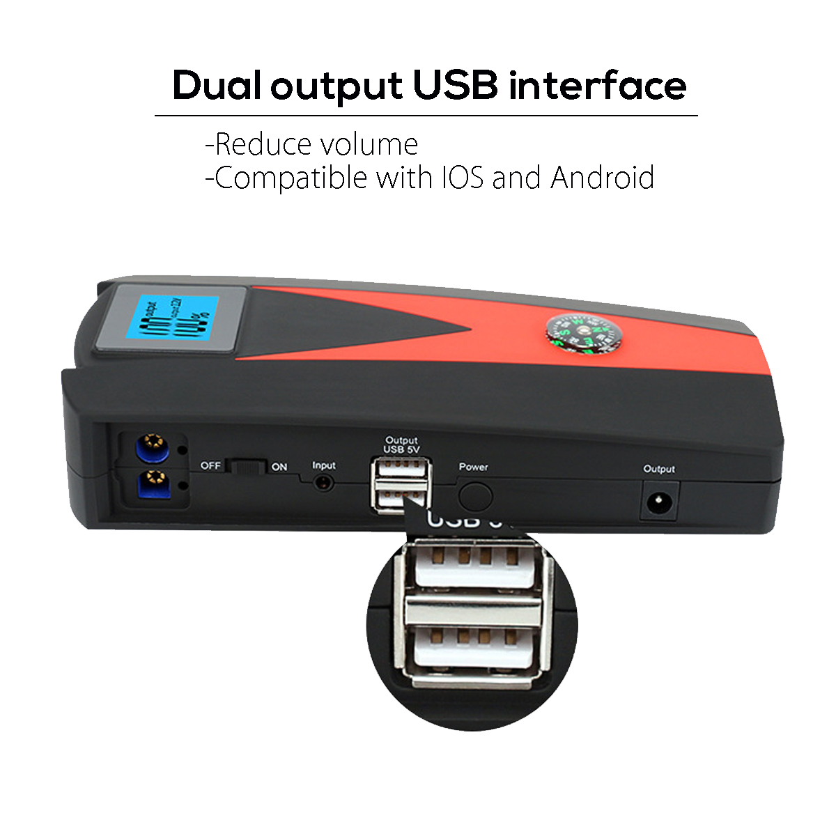 99900-mAh-Dual-USB-Car-Jump-Starter-LCD-Auto-Battery-Booster-Portable-Power-Pack-with-Jumper-Cables-1421905-10