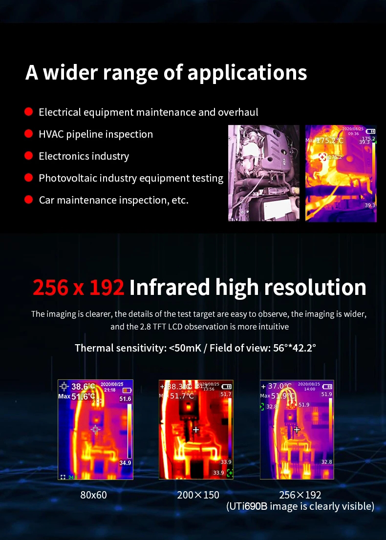 UNI-T-UNi690B-256192-Pixel-Infrared-Thermal-Imager--15550degC-Industrial-Thermal-Imaging-Camera-Hand-1755789-4