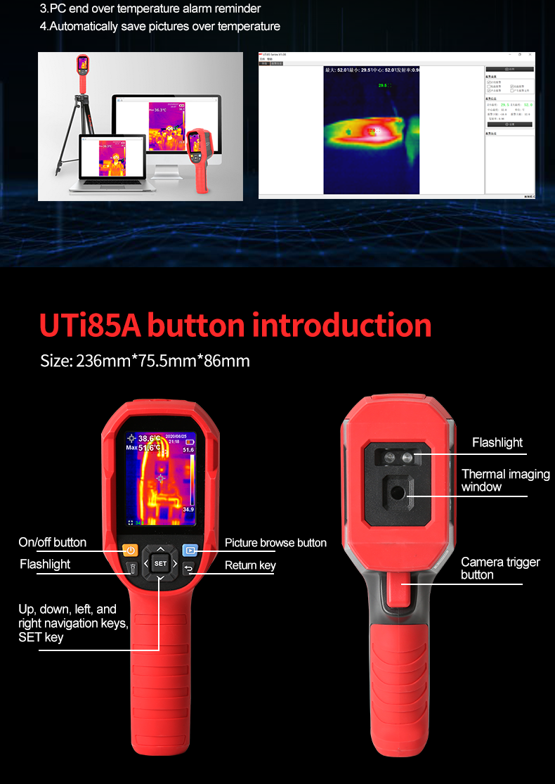 UNI-T-UTi85A--15550-Digital-Industry-Infrared-Thermal-Imager-Real-time-Imaging-Transmission-Thermal--1879526-6
