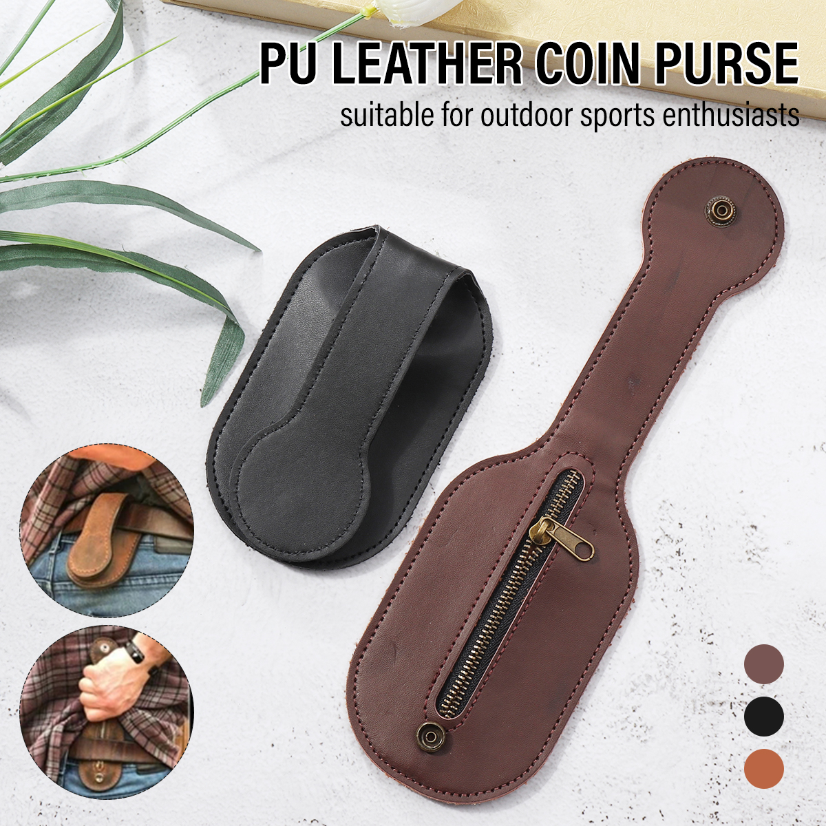 PU-Leather-Coin-Purse-Outdoor-Waist-Belt-Hanging-EDC-Storage-Bag-Carrier-Bag-1713325-1