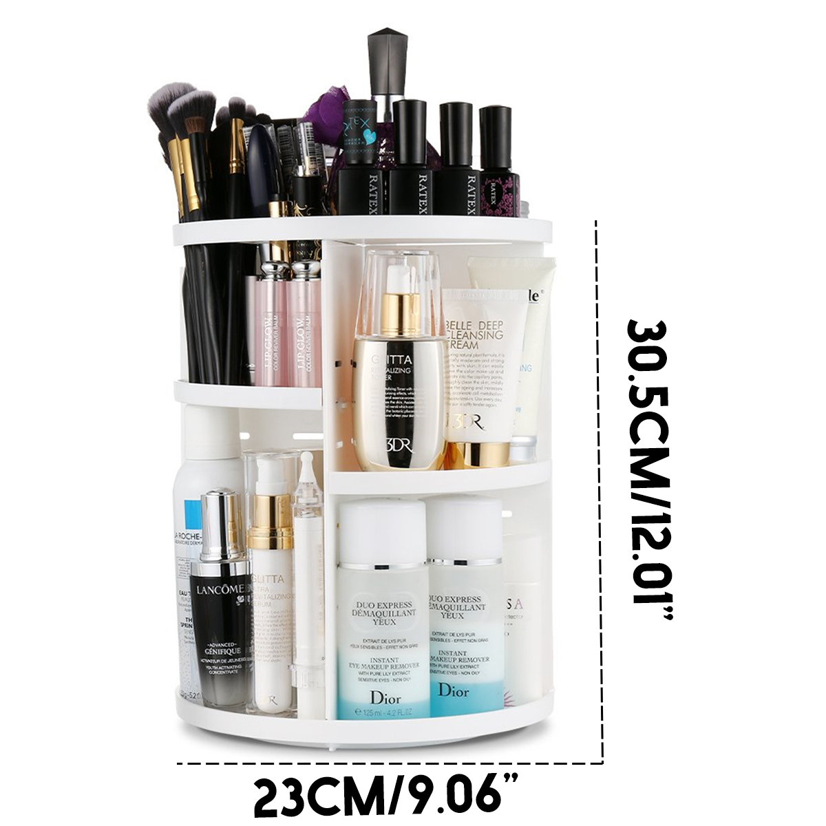 360-Degree-Rotating-Makeup-Organizer-Box-Transparent-Acrylic-Brush-Holder-Jewelry-Makeup-Organizer-C-1610046-8