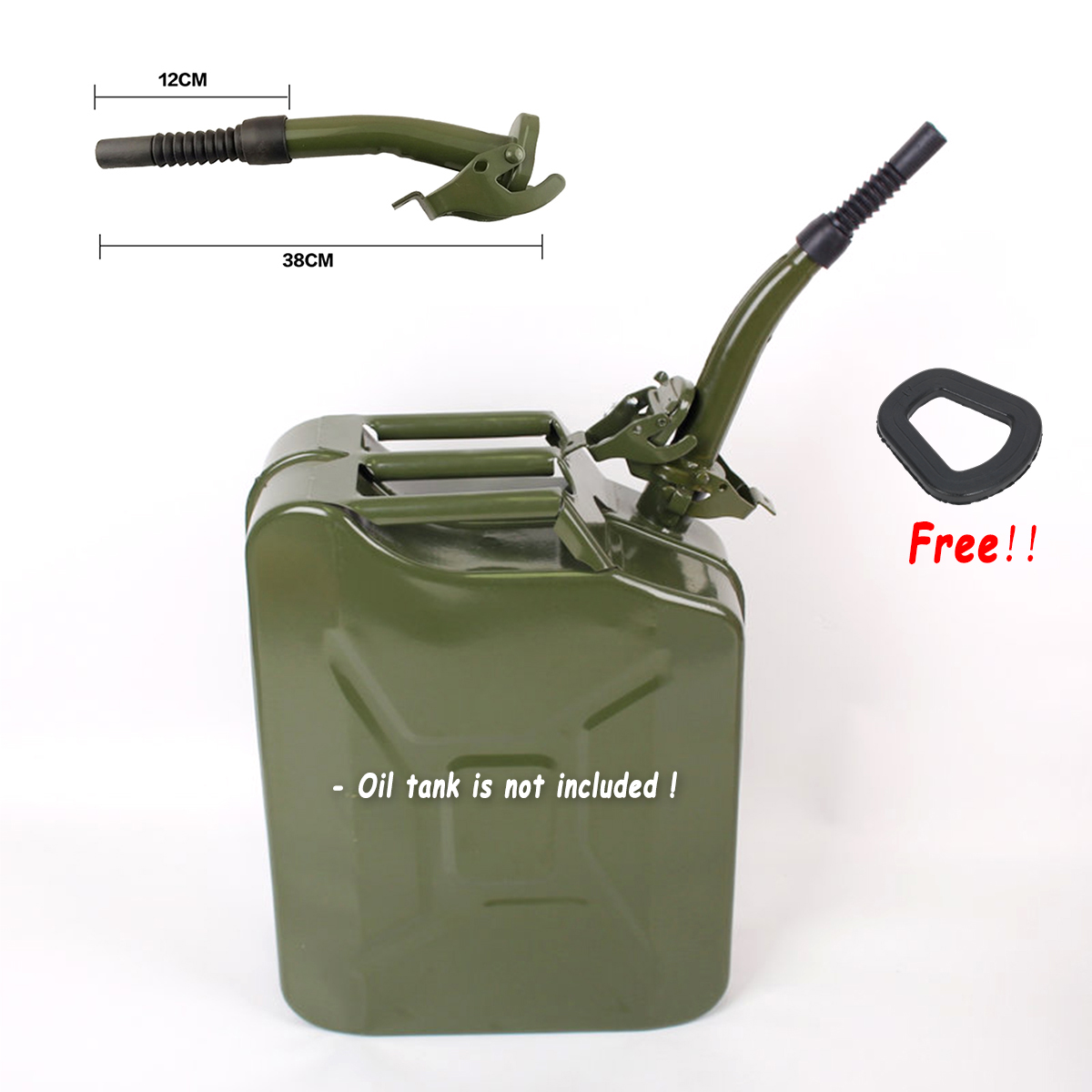 Black-Metal-Jerry-Can-Gas-Canister-Rubber-Nozzle-Spout-Military-Style-Clamp-20L-1600813-1