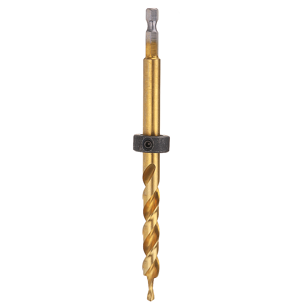 Drillpro-95mm-Twist-Step-Drill-Bit-38quot-RoundHex-Shank-Drill-for-Woodworking-Pocket-Hole-Jig-1383499-4