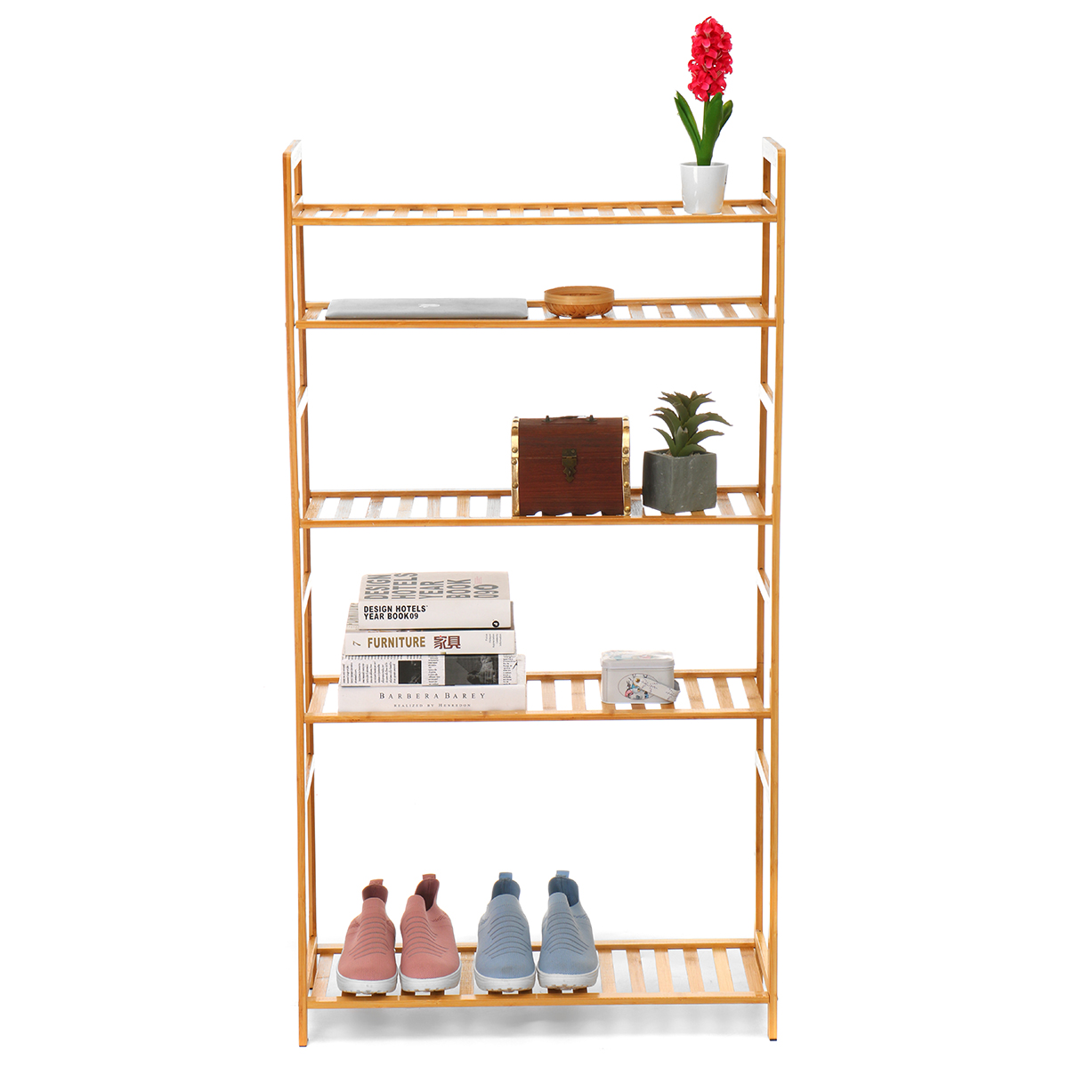 1PCS-Shelf-Multi-layer-Multifunctional-Floor-Storage-Rack-Dining-Room-Living-Room-Household-Finishin-1902473-8