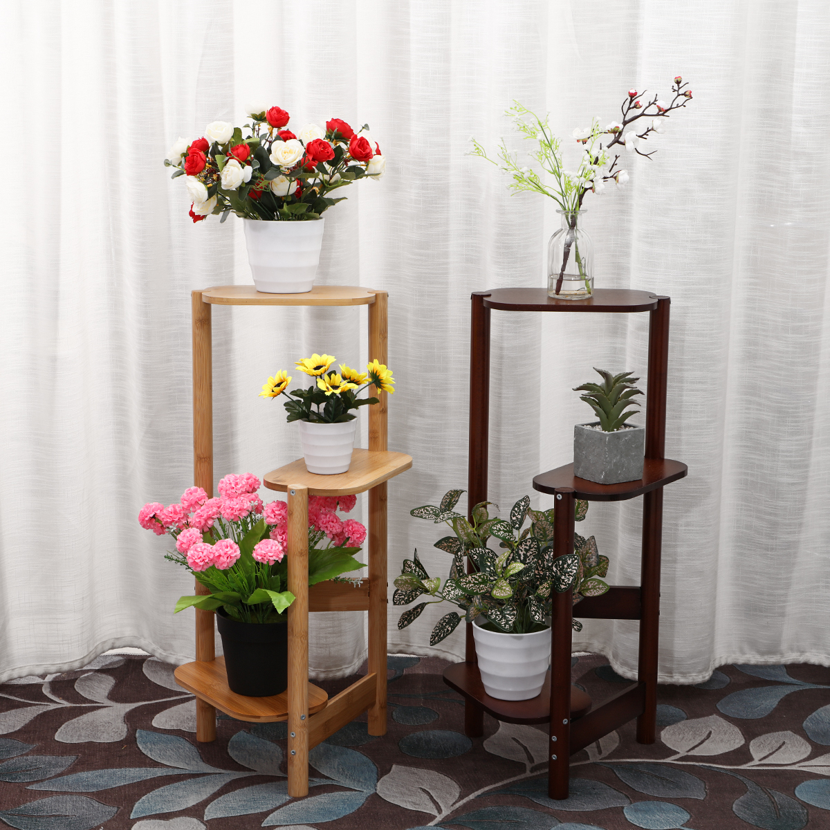 3-Tier-Corner-Wooden-Plant-Stand-Garden-Flower-Pot-Holder-Display-Rack-Shelves-1865237-5