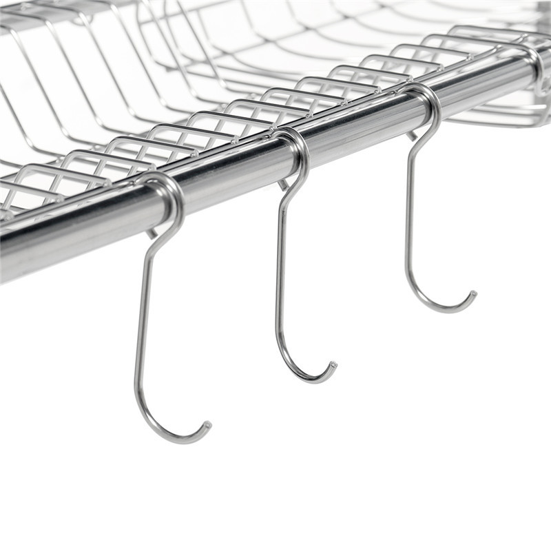 95x62x255cm-2-Tiers-Over-The-Sink-Dish-Drying-Rack-Shelf-Stainless-Kitchen-Cutlery-Holder-1697225-7