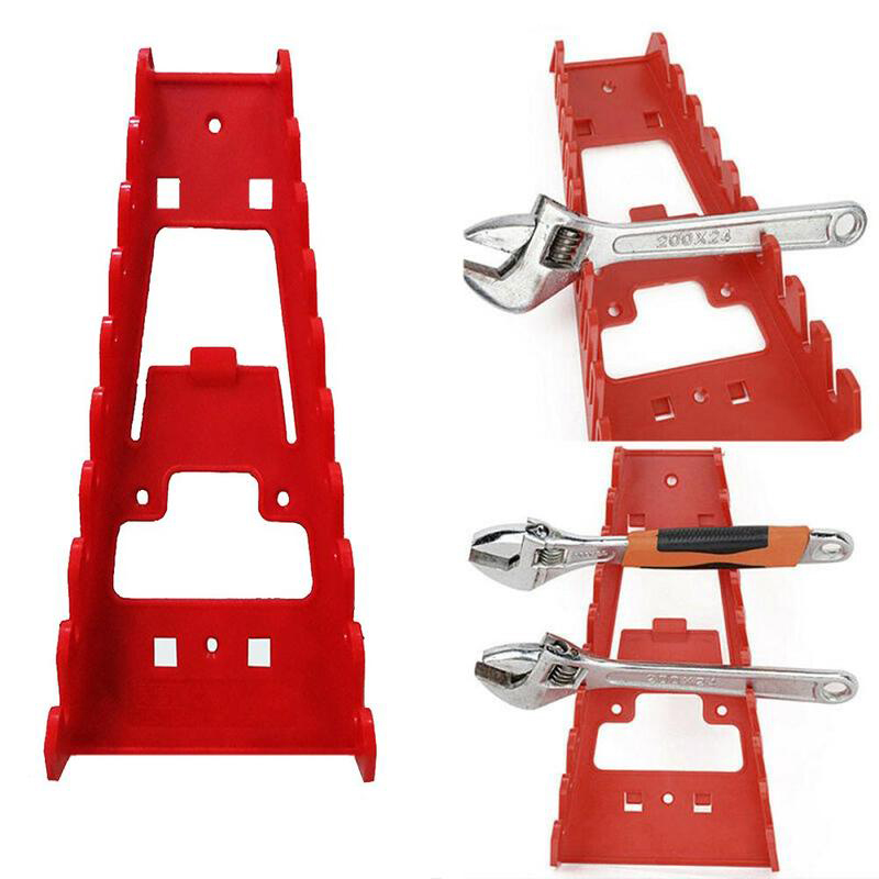 Wrench-Spanner-Organizer-Sorter-Holder-Wall-Mounted-Tool-Storage-Tray-Socket-Storage-Rack-Plastic-Ki-1581096-1