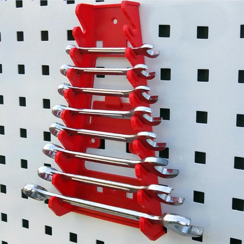 Wrench-Spanner-Organizer-Sorter-Holder-Wall-Mounted-Tool-Storage-Tray-Socket-Storage-Rack-Plastic-Ki-1581096-2