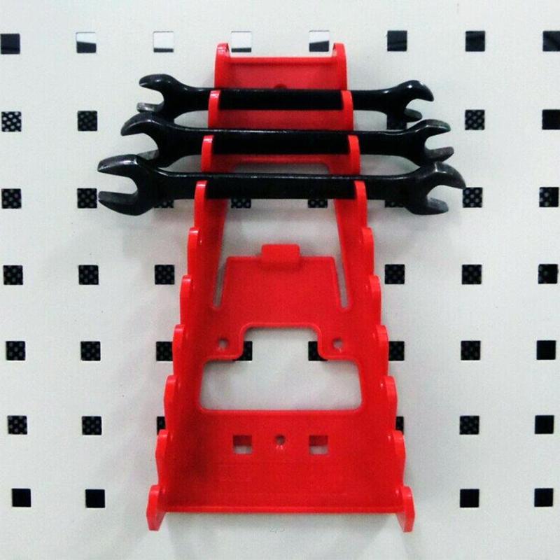 Wrench-Spanner-Organizer-Sorter-Holder-Wall-Mounted-Tool-Storage-Tray-Socket-Storage-Rack-Plastic-Ki-1581096-3