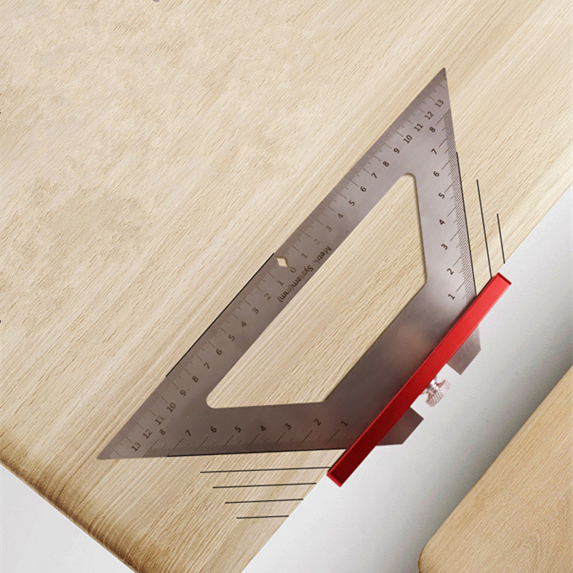 140MM-Stainless-Steel-Inch-Woodworking-Triangle-Ruler-Multifunctional-Scribing-Angle-Ruler-For-DIY-1911765-2