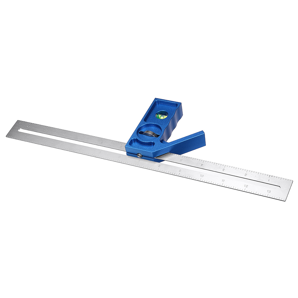 350mm-Adjustable-Angle-Ruler-45-Degree-90-Degree-Stopper-Metric-Scale-Aluminum-Alloy-Stainless-Steel-1873929-11