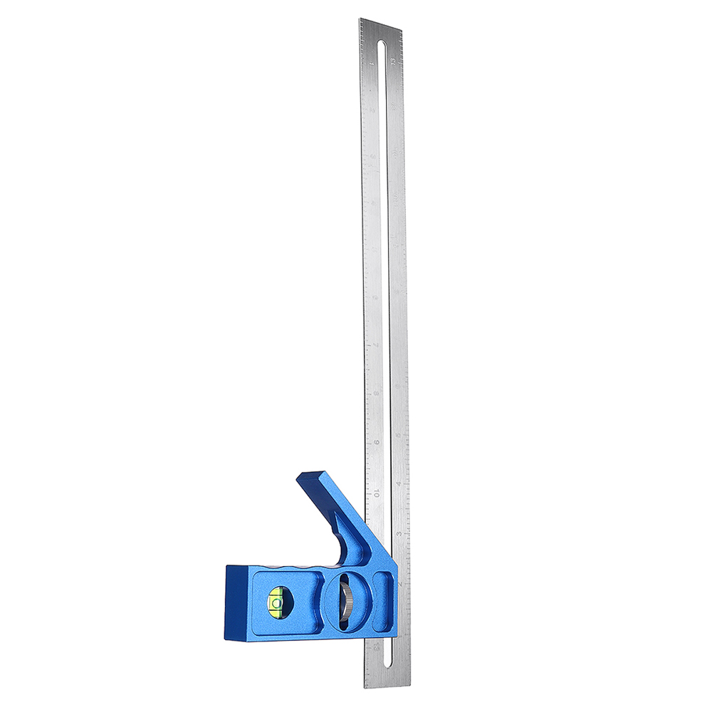 350mm-Adjustable-Angle-Ruler-45-Degree-90-Degree-Stopper-Metric-Scale-Aluminum-Alloy-Stainless-Steel-1873929-9
