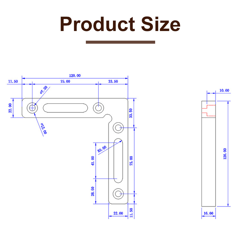 90-Degree-Aluminium-Alloy-Positioning-Squares-Right-Angle-Ruler-Woodworking-Ruler-1628603-10