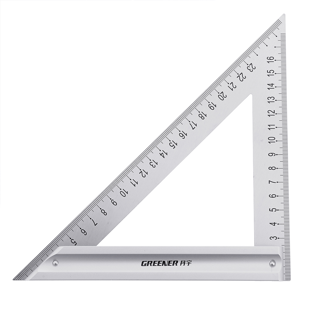 Drillpro-120180mm-Metric-Triangle-Angle-Ruler-Stainless-Steel-Woodworking-Square-Layout-Tool-1601609-4