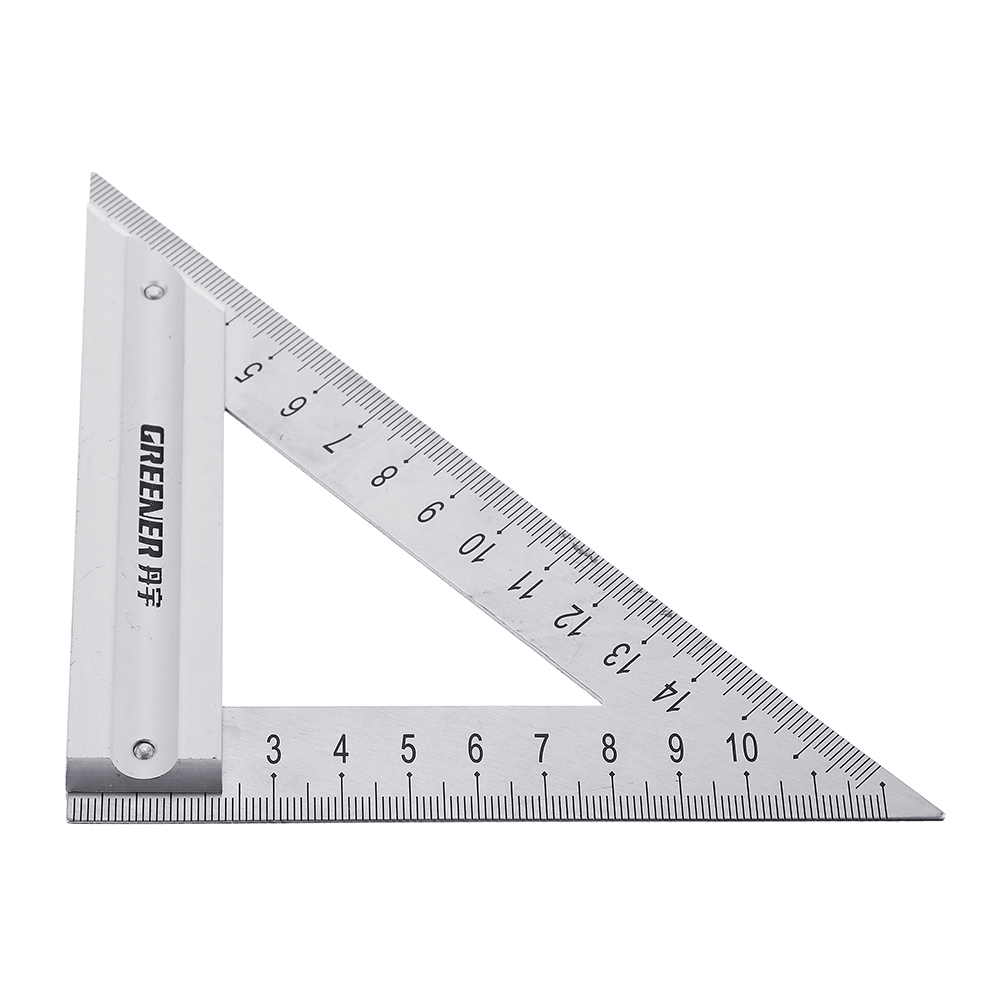 Drillpro-120180mm-Metric-Triangle-Angle-Ruler-Stainless-Steel-Woodworking-Square-Layout-Tool-1601609-6