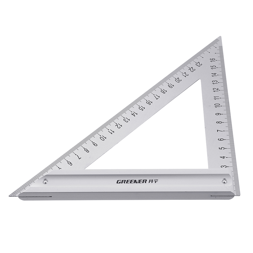 Drillpro-120180mm-Metric-Triangle-Angle-Ruler-Stainless-Steel-Woodworking-Square-Layout-Tool-1601609-8