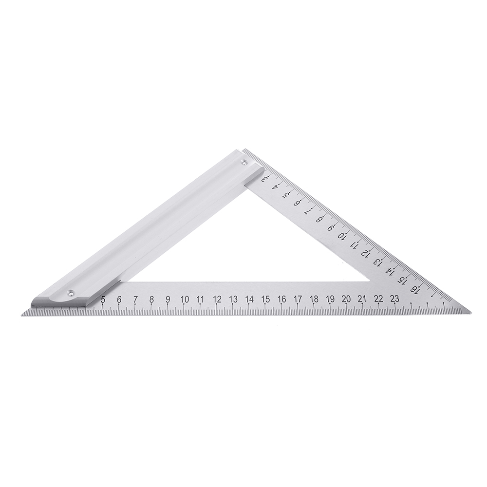 Drillpro-120180mm-Metric-Triangle-Angle-Ruler-Stainless-Steel-Woodworking-Square-Layout-Tool-1601609-9