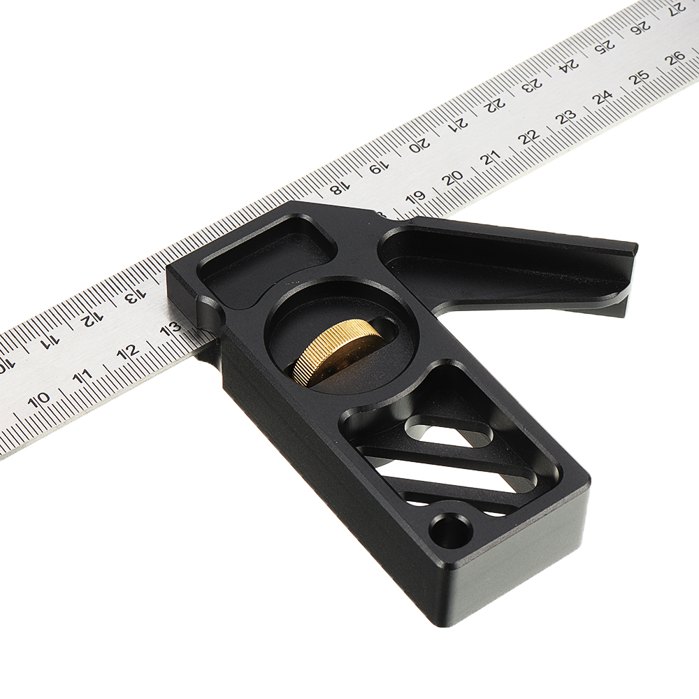 Drillpro-Adjustable-300mm-Aluminum-Alloy-Combination-Square-45-90-Degree-Angle-Scriber-Steel-Ruler-W-1617483-6