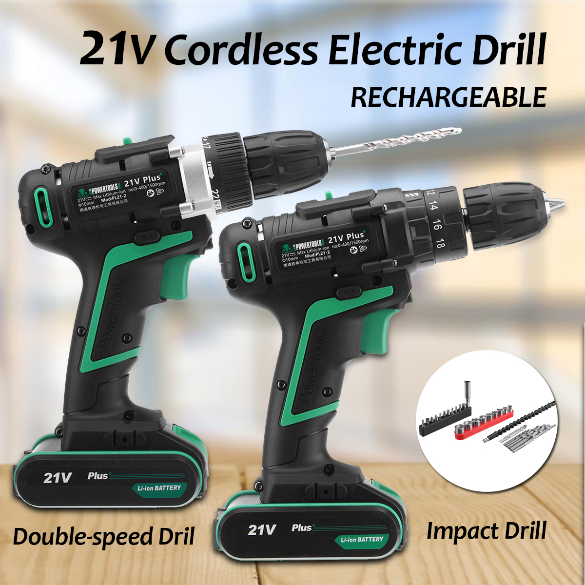 AC100-240V-Li-ion-Cordless-Electric-Screwdriver-Power-Drills-1-Battery-1-Charger-With-Accessories-1285827-2