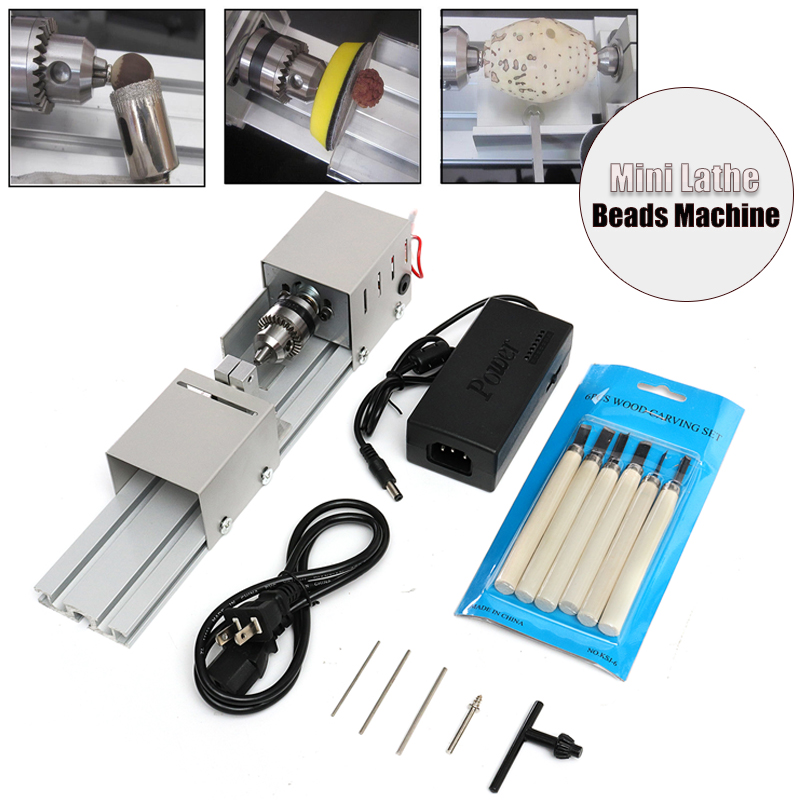 Multifunction-100W-Mini-Lathe-Beads-Machine-Polisher-Table-Saw-DIY-Wood-Lathe-1314892-2