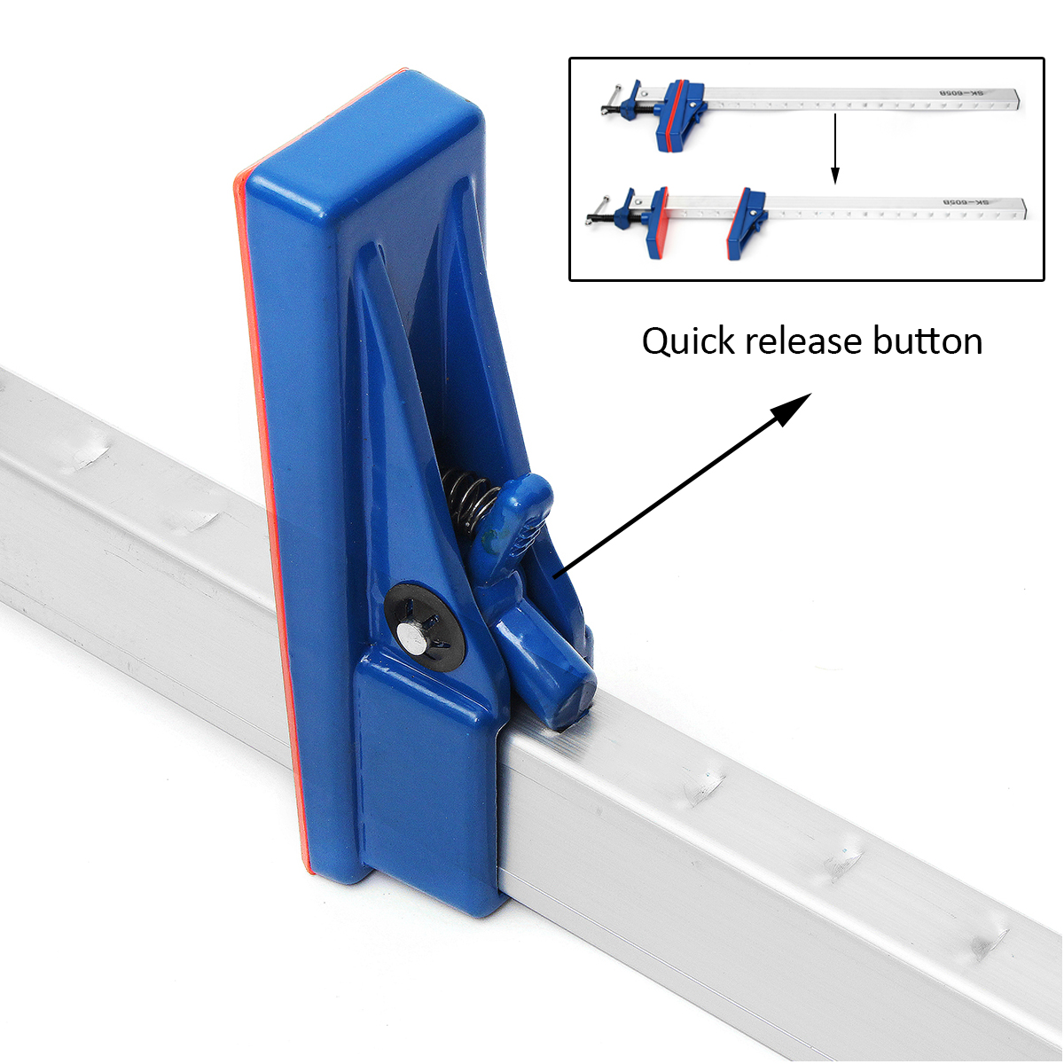 2436-Inch-Aluminum-Alloy-F-Clamp-Bar-Quick-Release-Woodworking-Clamp-Parallel-Adjustable-Heavy-Duty--1361735-3