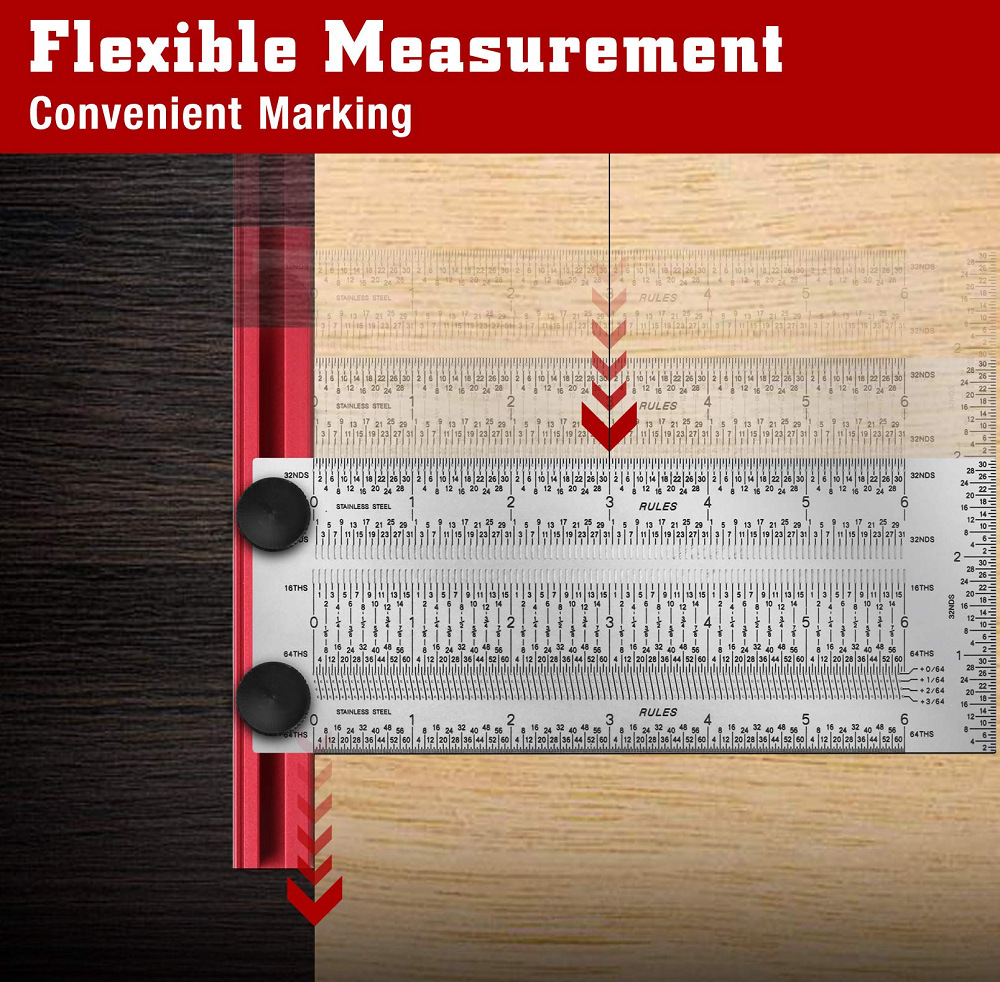 6-Inch-12-Inch-Precision-Marking-T-Square-Ruler-Hole-Positioning-Measuring-Ruler-Stainless-Steel-Woo-1919780-5